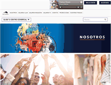 Tablet Screenshot of galerias.com